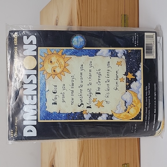 NEW Dimensions Cross Stitch Kit Celestial Prayer - Picture 1 of 3